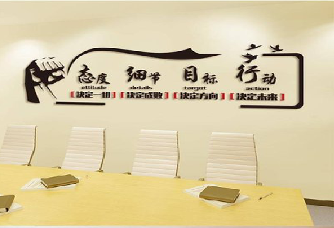 蒲城企业文化墙主要展示什么?