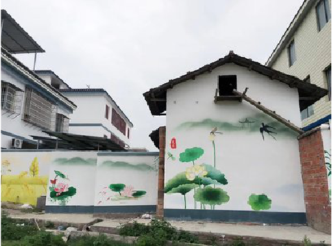 蒲城室外墙绘-从选材到保养。