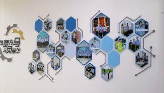 蒲城文化墙最常见的做法。