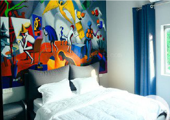 蒲城对于酒店的墙体彩绘而言更注重哪些方面？